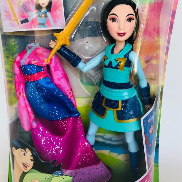 New in Box-Hasbro Disney Princess Fearless Adventures Mulan - Picture 7 of 16
